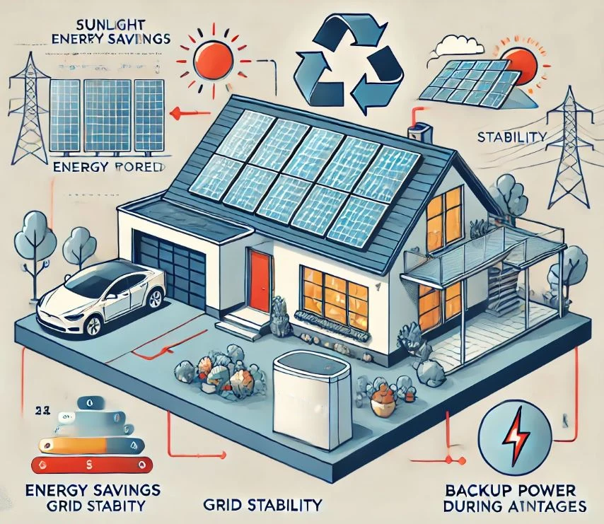 Vantaggi e Svantaggi dell’Installazione di una Batteria in un Impianto Fotovoltaico