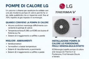 Pompa di calore lg Pordenone Friuli Veneto