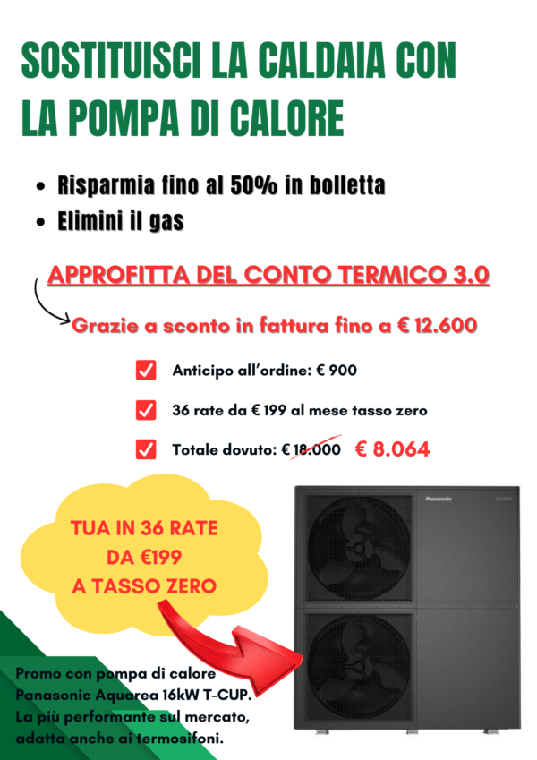 promo pompa di calore