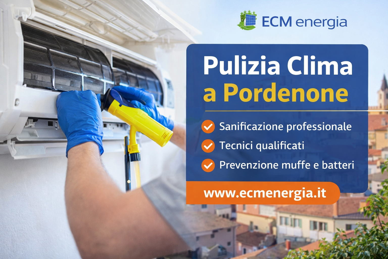 pulizia clima pordenone